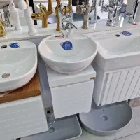 روشویی کابینتی ۳۰×۳۰ نقلی/آینه باکس