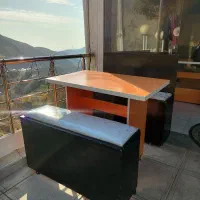 فروش میز و صندلی آشپزخانه و یخچال دو درب|میز و صندلی غذاخوری|کرج, آتشگاه|دیوار