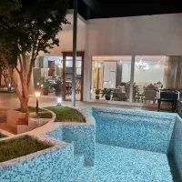 باغ ویلا ۵۶۰ متری با بنا/استخر دار/مبله/تاپ لوکیشن