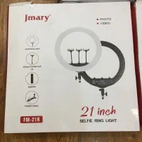 رینگ لایت جی ماری ۲۱ اینچ مدل FM-21R با سه پایه|دوربین عکاسی و فیلم‌برداری|تهران, مجیدآباد|دیوار