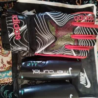 دستکش دروازه بانی آدیداس و ساق بند|ورزش‌های توپی|شاهدشهر, |دیوار