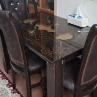 میز ناهار خوری ام دی اف چهار نفره
