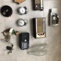 رادیو ساعت عتیقه کلکسیونی قدیمی