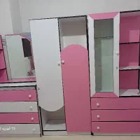 تخت و کمد دراور دخترانه