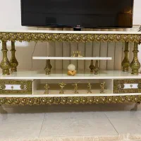 میز تلویزیون برنجی