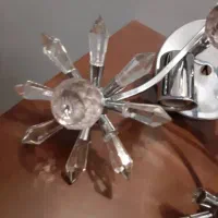 لوستر۶شاخه وست دیوارکوب۳شاخه کریستال اصل اتریش