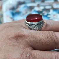 انگشتر عقیق سرخ یمنی اصل سنگین وزن|جواهرات|پاکدشت, خاتون آباد|دیوار