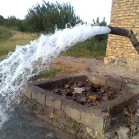 چاه کن .چاه کنی ..عمیق کردن داخل لوله