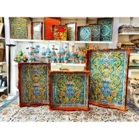 پذیرایی سینی چوب طبیعی راش ضدآب