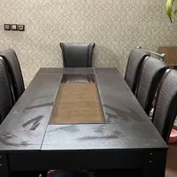 میز ناهار خوری ۸ نفره|میز و صندلی غذاخوری|شیراز, اصلاح‌نژاد|دیوار