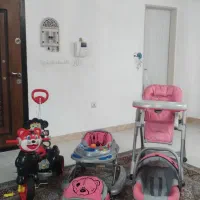 سرویس کالسکه روروئک دلیجان به همراه صندلی غذا