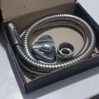 شلنگ توالت فلزی و شیلنگ پلاستیکی