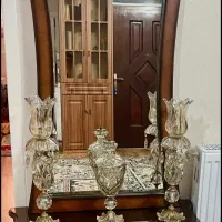 آینه کنسول و شمعدان