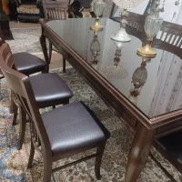 میز غذاخوری 8نفره جنس راش|میز و صندلی غذاخوری|ارومیه, |دیوار