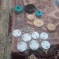 تعدادی بشقاب پیش دستی قابلمه زیر قیمت کاملا سالم