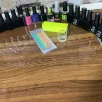 پکیج کامل لوازم کاشت و طراحی ناخن (همه چیز موجوده)