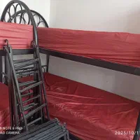 فروش ۱۰ عدد تختخواب دو طبقه فلزی|تخت و سرویس خواب|چابهار, |دیوار