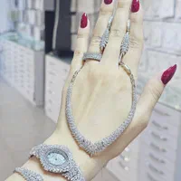 نیم ست ورساچه روز دختر نقره روکش طلا|بدلیجات|تبریز, |دیوار