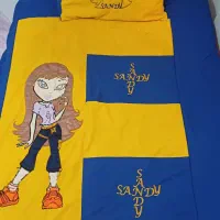 روتختی بچگانه رنگ آبی و زرد