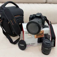 دوربین Canon 800D + لنزهای 18-55 و 18-200
