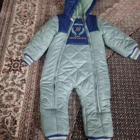 سرهم و پافر پسرانه نو مناسب برای ۱۶ الی۲۴ ماهه