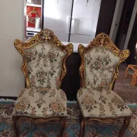 مبل کلاسیک ۹ نفره کار کرده تمیز و بدون پارگی|مبلمان خانگی و میز عسلی|هشتگرد, شهرک گلها|دیوار