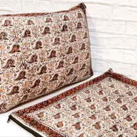 رو بالشتی دورو مخمل|رختخواب، بالش، پتو|تربتحیدریه, اندیشه|دیوار