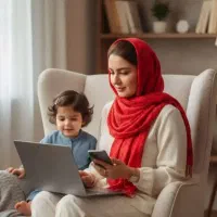 کار در منزل با گوشی