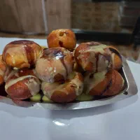 کیک و پیراشکی و ژله خانگی