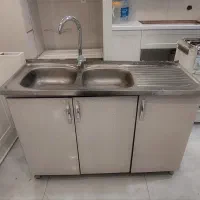 کابینت ظرفشویی،سینک دوقولو،کابینت بالای ظرفشویی