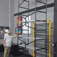 نردبان داربستی