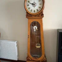 ساعت ایستاده چوبی