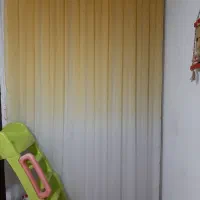 پرده حریر دورنگ