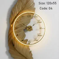 ساعت نئونی طرح پر(کادویی کارن کانال روبیکا)