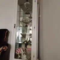 بوفه چوبی|بوفه، ویترین، کنسول|میانه, |دیوار