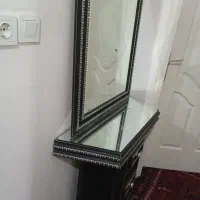 آینه کنسول مشکی رنگ سالم