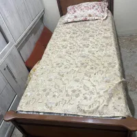 تخت یکنفره با تشک رویال