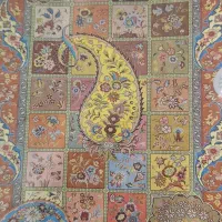 قالیچه دست بافت هفت صدتایی|فرش|اصفهان, کشاورزی|دیوار