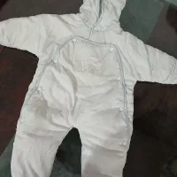 کاپشن سرهمی کلاهدار نوزادی