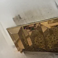 آیینه و کنسول و میز تلویزیون ست رز گلد|بوفه، ویترین، کنسول|تهران, خانی آباد نو جنوبی|دیوار