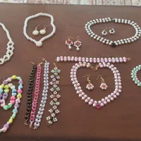 گردنبند ، دستنبند و گوشواره زیبا