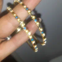 ۲عدد النگو اماراتی در حدنو طلاروس سایز۲