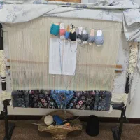 فروش دار قالی نیمه کاره