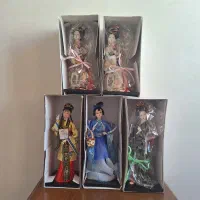 مجسمه عروسک سرامیکی اکبند حراج دکوری