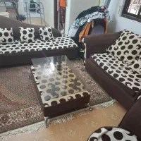 مبل راحتی و یه تخت یک نفره|مبلمان خانگی و میز عسلی|لنگرود, |دیوار