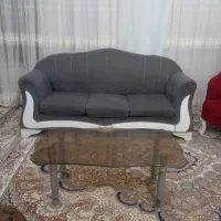 مبل راحتی شش نفره درحدنو با میز مبلمان