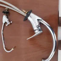 شیرظرفشویی و شیر تسویه اب درحدنو