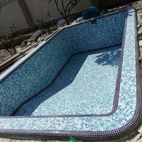 کاشی سیمان  و سیمان کاری و آب بندی استخر