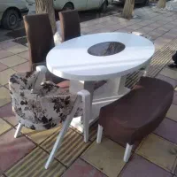 میز غذا خوری ۴ نفره|میز و صندلی غذاخوری|سریش آباد, |دیوار