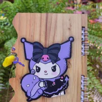 دفتر خاطرات قفل دار چوبی و جعبه دار کرومی ملودی